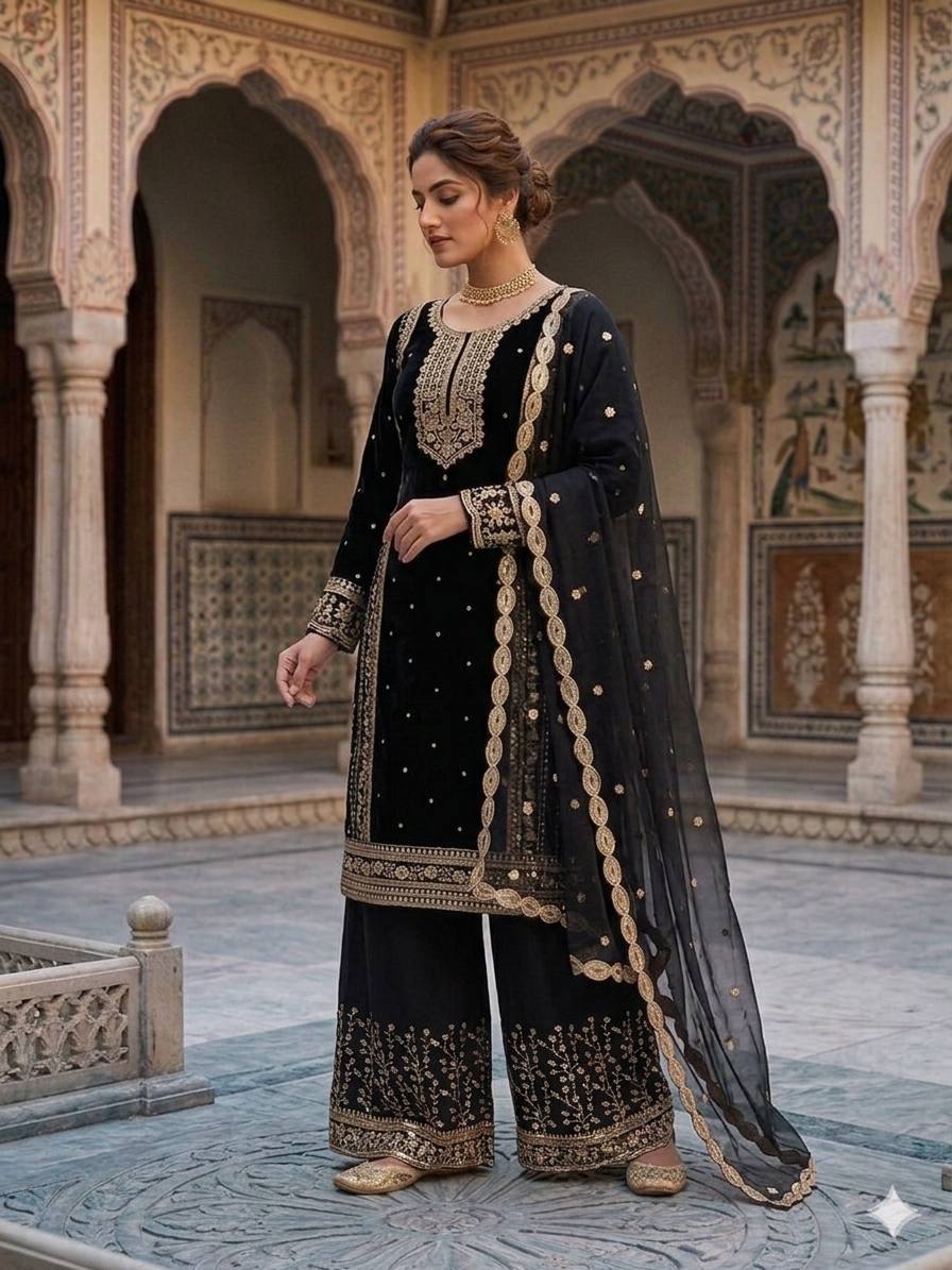Tanvi - VL Heavy fox georgette kurta set