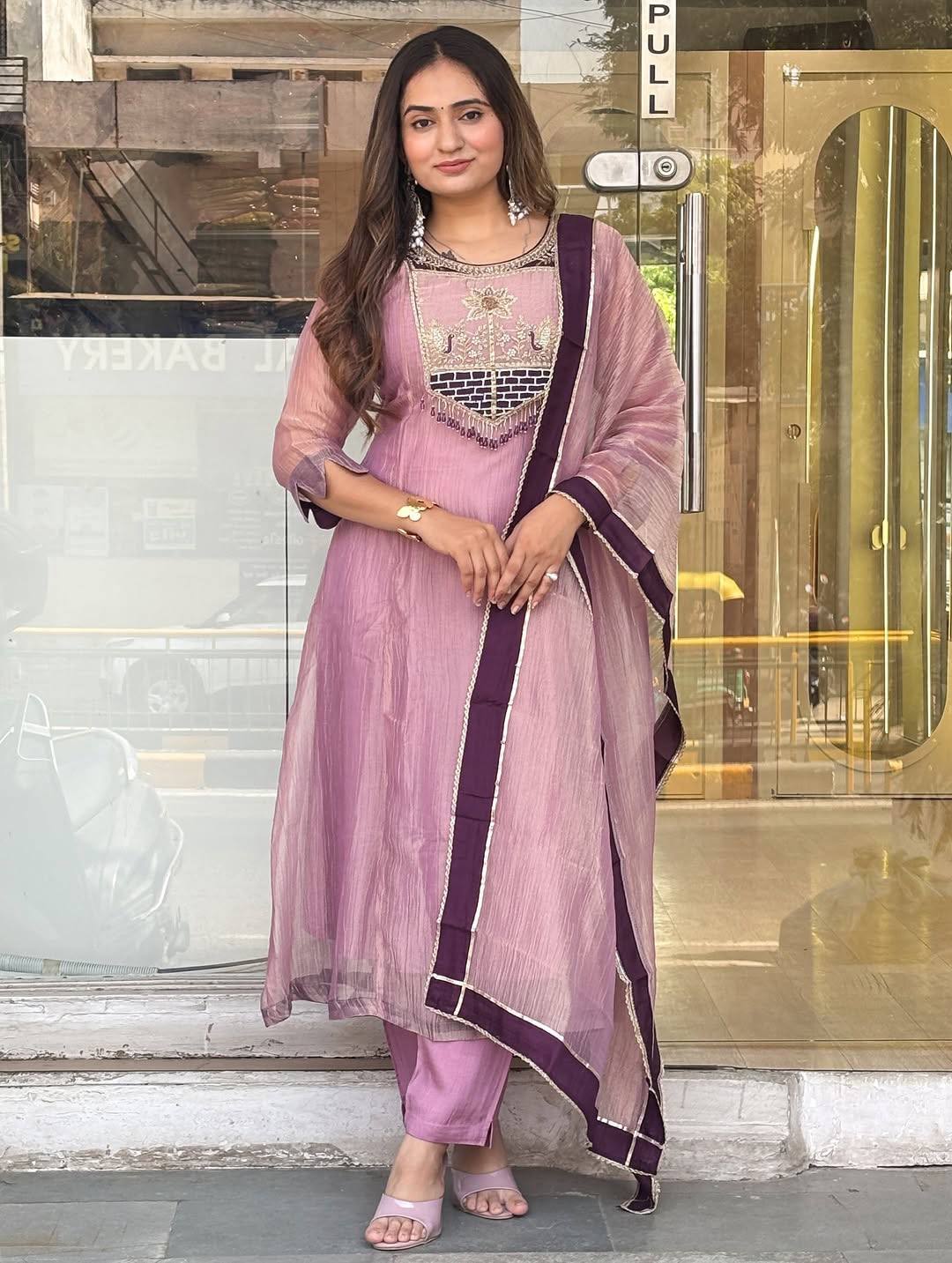 Anika - HK Anarkali suit set