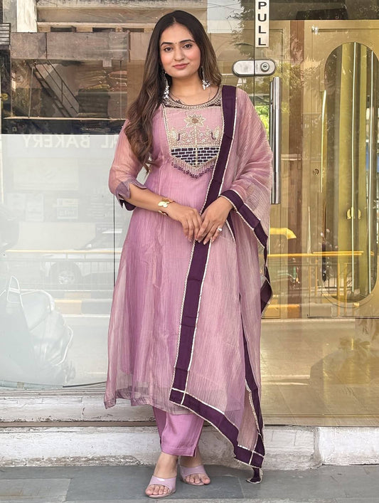 Anika - HK Anarkali suit set