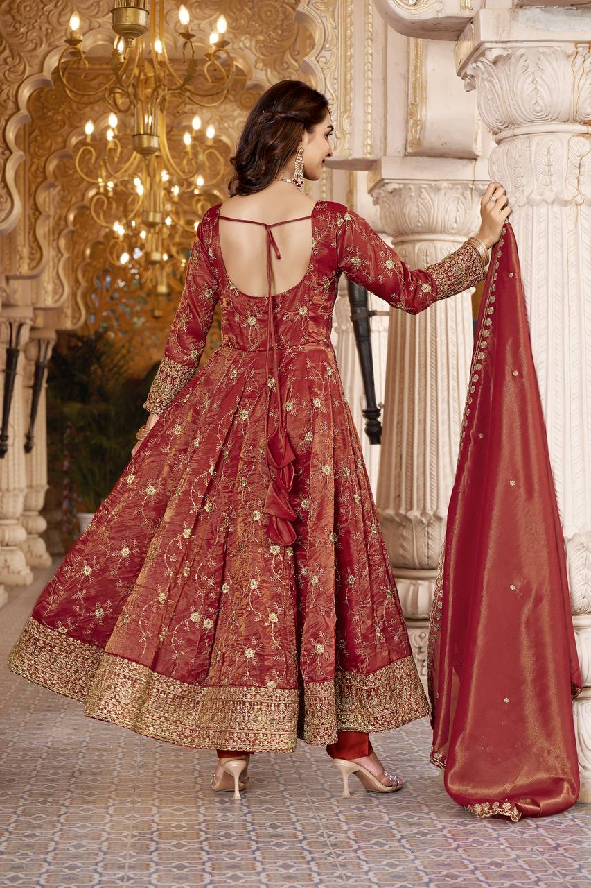 Priya - TD Heavy Embroidered Anarkali suit set