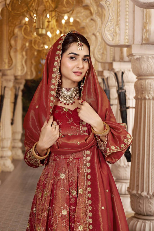 Priya - TD Heavy Embroidered Anarkali suit set