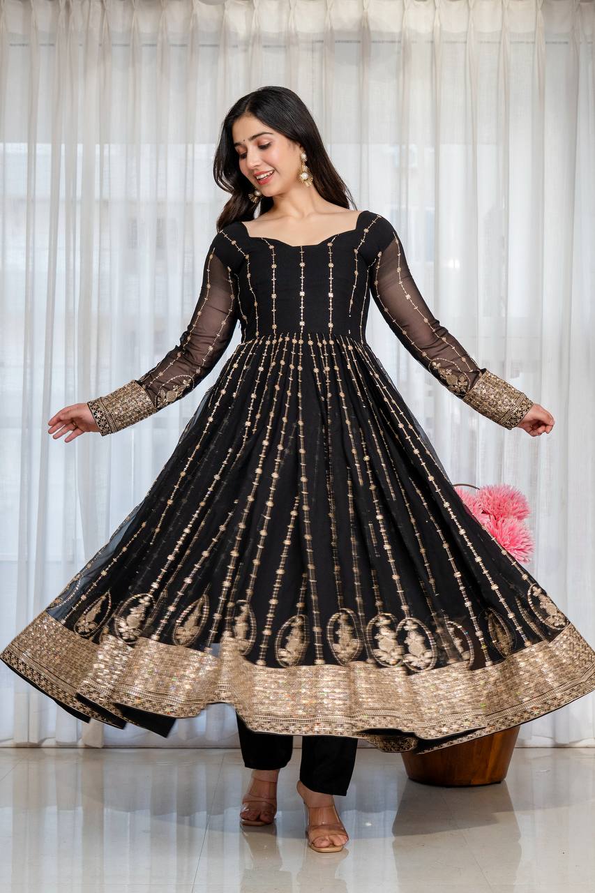Kashi - TD Faux Blooming Anarkali set