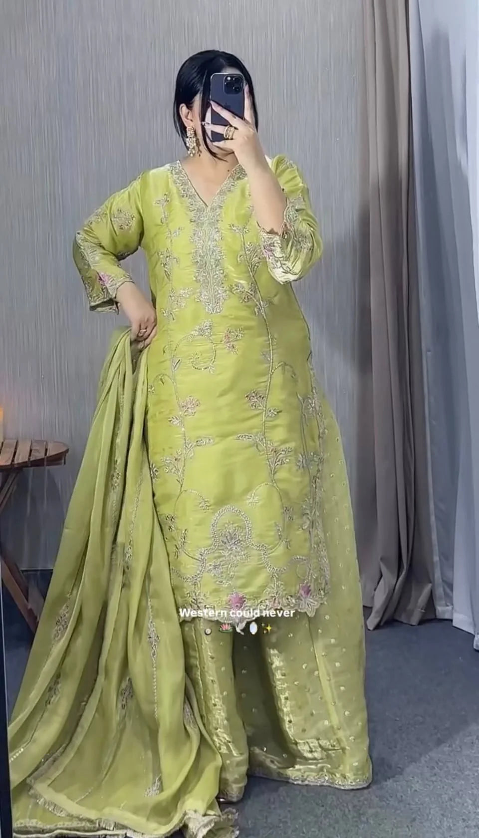 Vidhisa - VL Heavy Gym Silk Embroidery Suit set