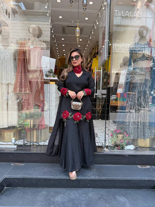 Kabira - VL Elegant three-piece Top bottom set