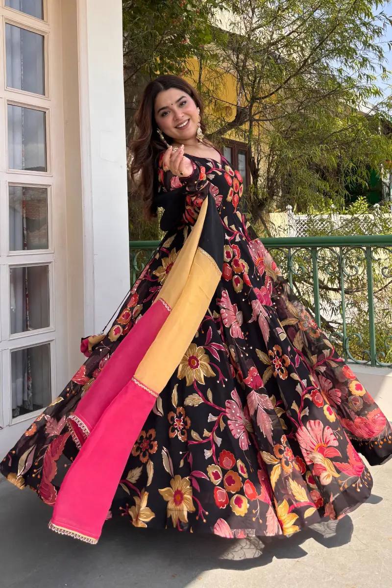 Renuka - MC Elegant Designer Anarkali Suit set