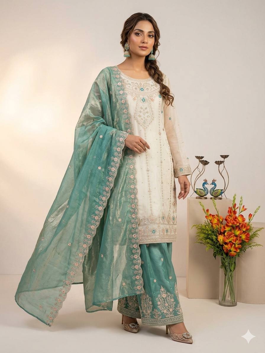 HItaxi - VL Premium heavy silk Top bottom set