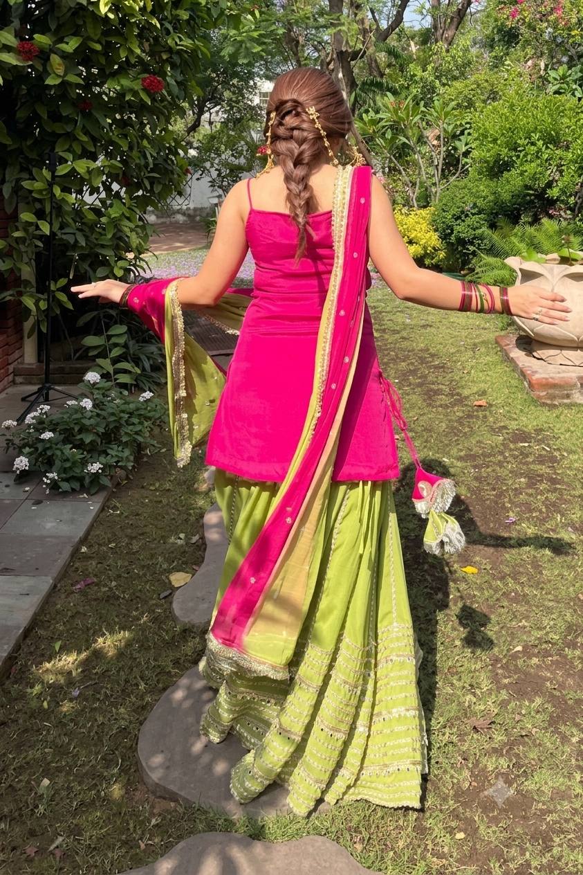 Reshma - TD three-piece ethnic suit set