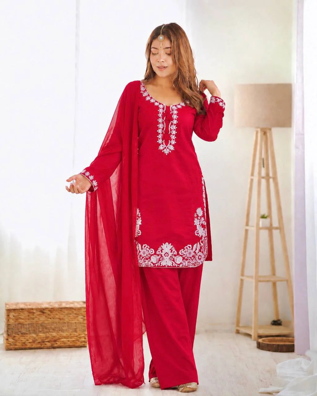 Shalini - HK Pure Roman kurta set