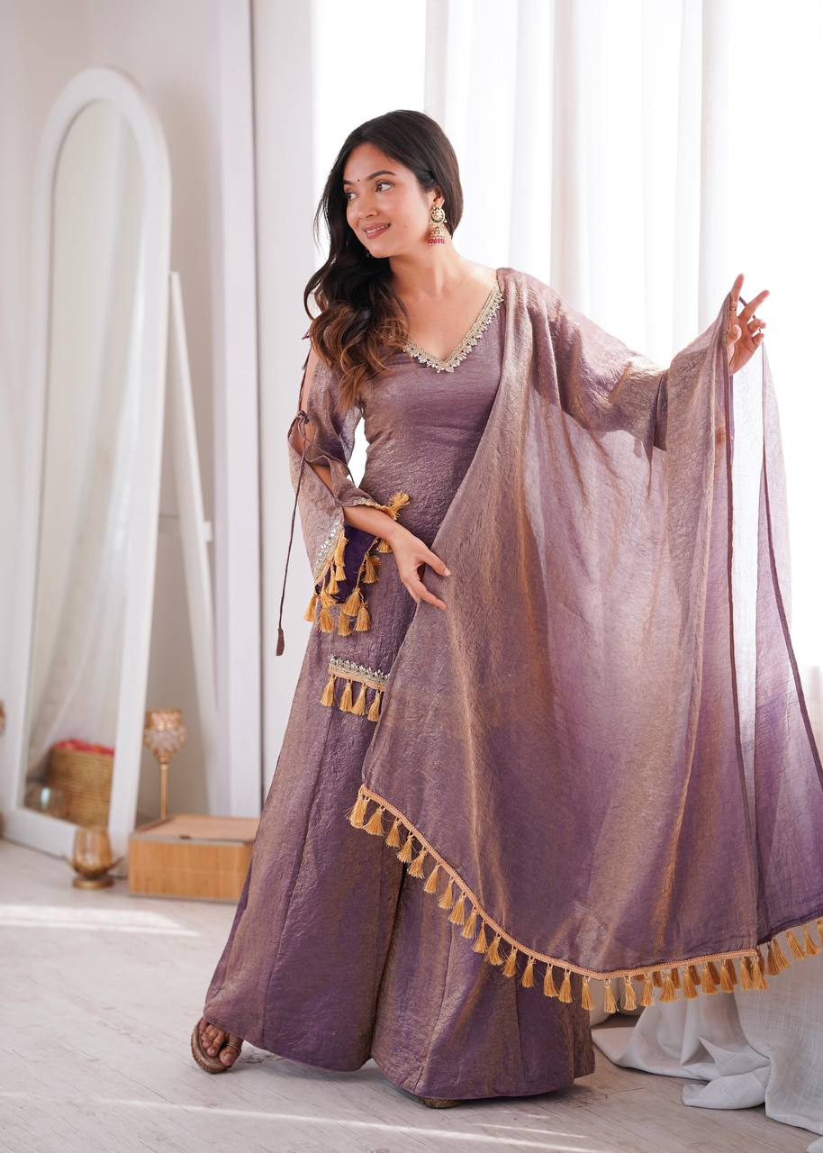 Noor-e-Gul Embroidered Sharara Set